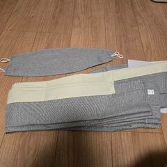 ニトリ　カーテン ディナ グレー　185×50 2枚の画像