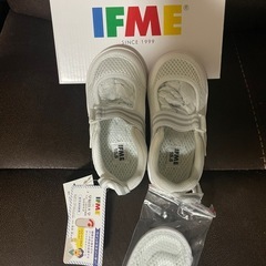 新品未使用　イフミー　IFME 上履き 15.5cm ホワイト