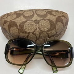 A2505-906 COACH カラーサングラス  度入り 付属...