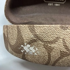 A2505-906 COACH カラーサングラス  度入り 付属品有り バラ売り不可 中古の画像