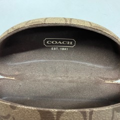 A2505-906 COACH カラーサングラス  度入り 付属品有り バラ売り不可 中古の画像