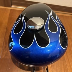 ハーレー　カスタム　タンク　コック　キャップ　付き　スポーツスター　スポタンの画像