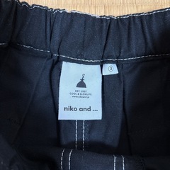 【値下げ】niko andフレアスカートの画像