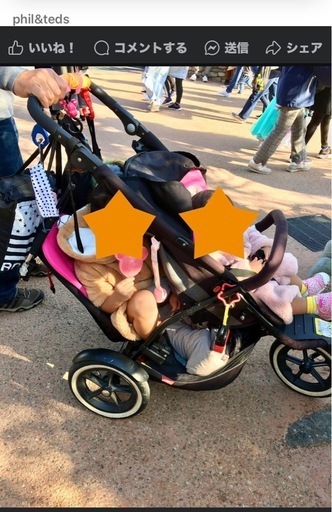 2人乗りベビーカー フィルアンドデッツエクスプローラ レア品 わかる方