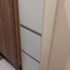 薄型シューズラック　奥行き17cm  