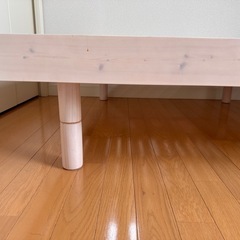 セミダブル ベッド すのこの画像