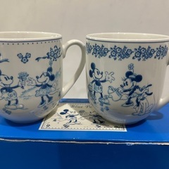 ディズニー　ミッキー＆ミニー　マグカップセット