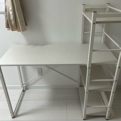 シェルフとしても使えます！システムデスク　ニトリ
