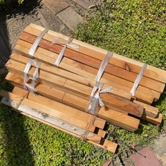 【決まりました】   
木切（ソロ用焚き火台サイズ）の画像