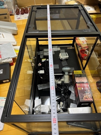 レプティワイルドパンテオンブラック9045爬虫類飼育ケージセット