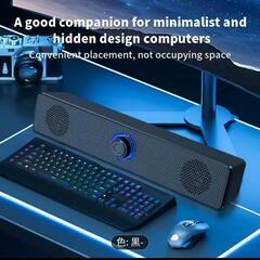 PCスピーカー 黒の画像