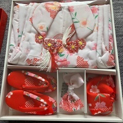 ３歳用女の子用 未使用品 七五三衣装 1000円値下げの画像