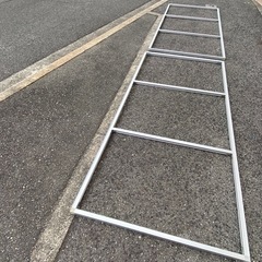 看板アルミ枠　2444✖️1100の画像
