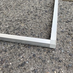 看板アルミ枠　2444✖️1100の画像
