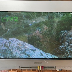 ブラウン管テレビ　地デジチューナー付き