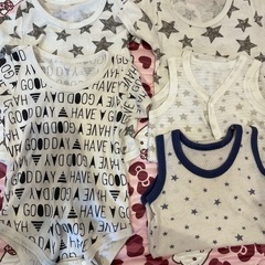 90.95size♡肌着ロンパ
