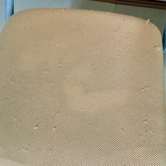 オカムラ　スチール回転チェアの画像