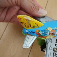 ポケモンラッピング飛行機おもちゃの画像