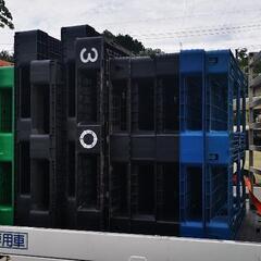 パレット　運搬　フォークリフト用の画像