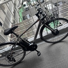 電動自転車　電動アシストクロスバイク　クロスバイク