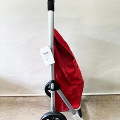 【札幌市内配送可】未使用品 go two playmarket プレイマーケット ショッピングカート レッド 20kgまでの画像