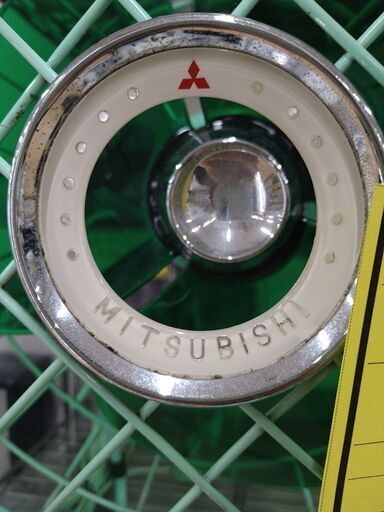 リユースのサカイ浦和店【D597】昭和レトロ(30年代)扇風機 三菱 Electricfan  緑