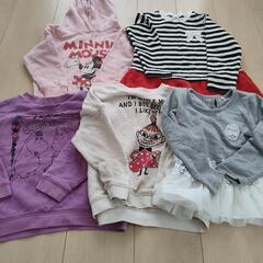 子供服　女の子　冬物　110cm　9点