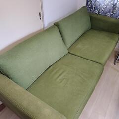 ソファー  IKEA  グリーン