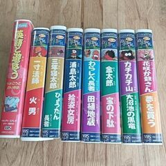 VHS・日本昔ばなし６本＋ディズニー１本