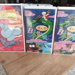 VHS・日本昔ばなし６本＋ディズニー１本の画像