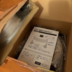 電気調理器　鍋の画像