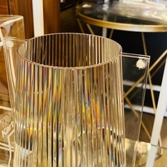 《売約済》【武蔵小山店】 カルテル Kartell テイク TAKE 照明 ランプ テーブルランプ デスクランプ 間接照明 ベッドサイドランプ モダン おしゃれ デザイナーズ イタリア製 ポリカーボネート クリスタル スモーク オリーブグリーン インテリア 照明器具 小型照明 スタンドライトの画像
