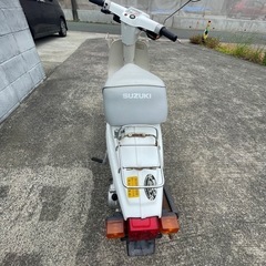 スズキ　SUZUKI 原付　スクーター　薔薇　2サイクルの画像