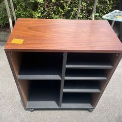 リサイクルショップどりーむ天保山店　No2695 棚　コンパクト　キャスター付きで便利♪の画像