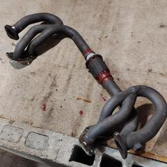 レガシィBH5社外エキマニ要修理の画像