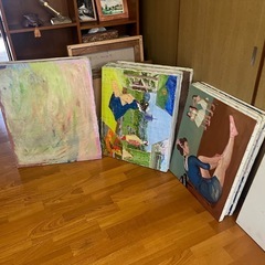 【交渉中】中古　キャンバス　画材　お譲りします。　