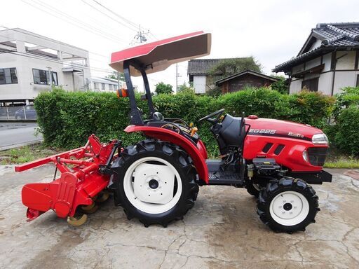 中古販売 ヤンマー トラクター EG225 25馬力 580時間 爪新品 動作確認済
