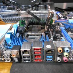 LGA1156 マザーボード CPU i7-860 メモリ16GB CPUクーラーセットの画像