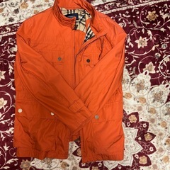 Burberryハーフコート中古値下げ