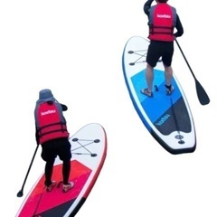 【新品】SUPボード スタンドアップパドルボード 水上スポーツブルーの画像