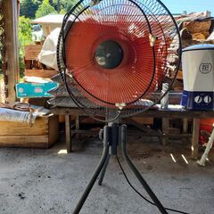 強力送風◎ 業務用扇風機 古いタイプ 動きます