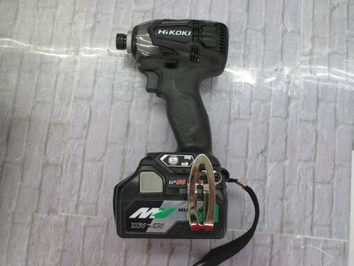 HiKOKI ハイコーキ WH18DDL2 インパクトドライバ 中古品 美品 マルチバッテ×2 充電器付 【ハンズクラフト宜野湾店】