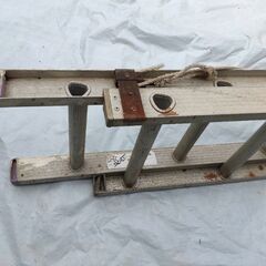 アルミ2連 梯子 7M アルインコ CX70D 二連ハシゴ alinco はしご cx70d の画像