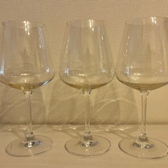 Villeroy&Boch 赤ワイングラス3つ