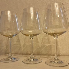 Villeroy&Boch 赤ワイングラス3つの画像