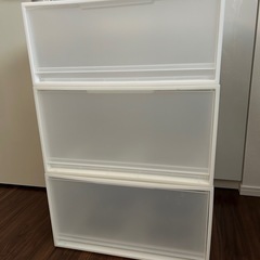 無印　ポリプロピレンケース　収納ケース
の画像