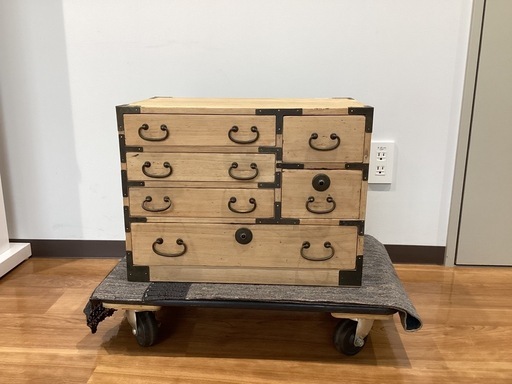 桐小物入れ【町田市再生家具】　250639