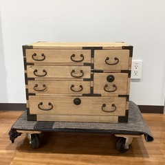 桐小物入れ【町田市再生家具】　250639