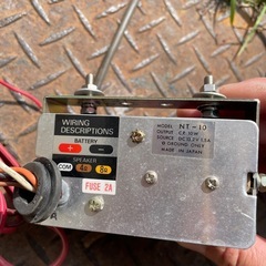 廃品回収　宣伝車　等に　12v　アンプとスピーカーセットの画像