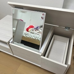 2024年購入　萩原　ドレッサーテーブル　説明書付の画像